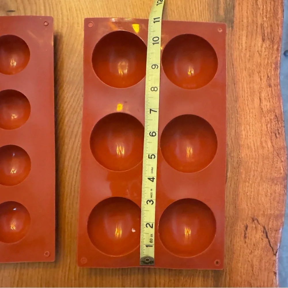 Lot of candy/baking molds - Silicone Baking Dome Molds - for Candy/chocolate